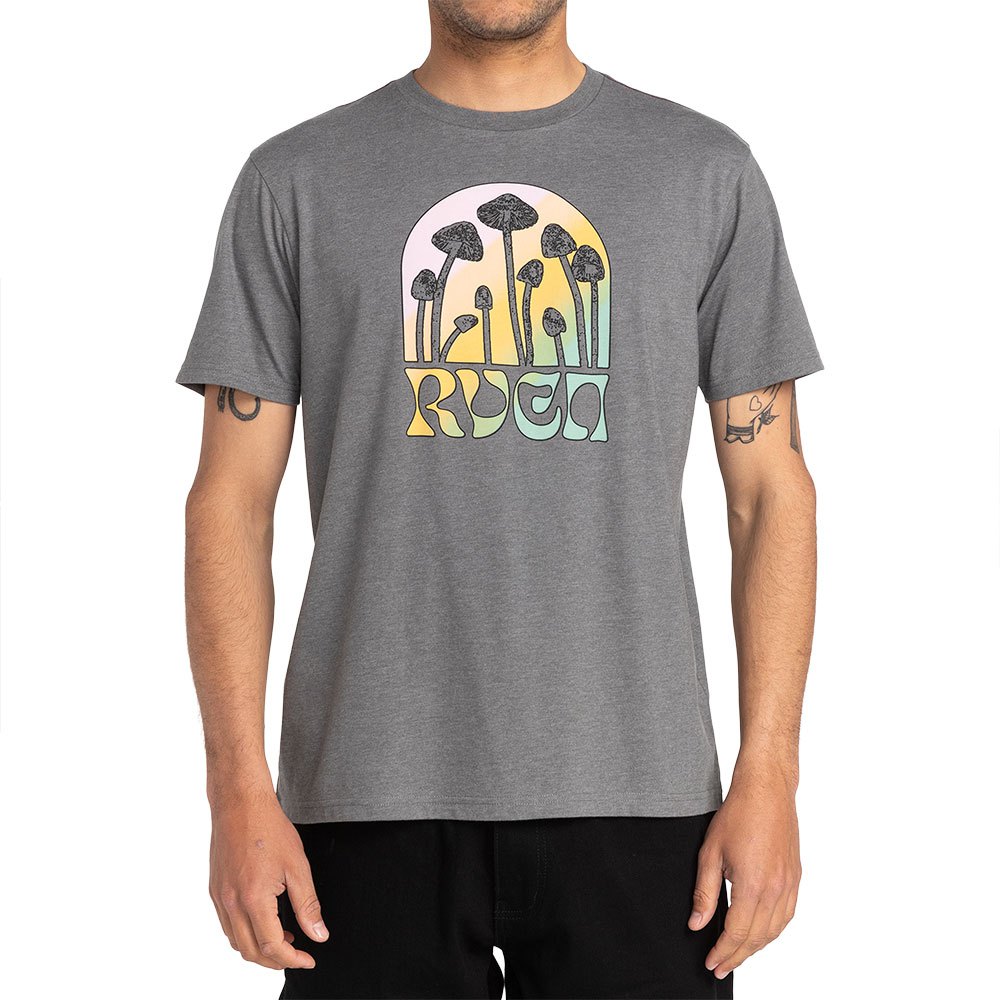 Rvca Dream Field Kurzarm T-shirt S Smoke günstig online kaufen