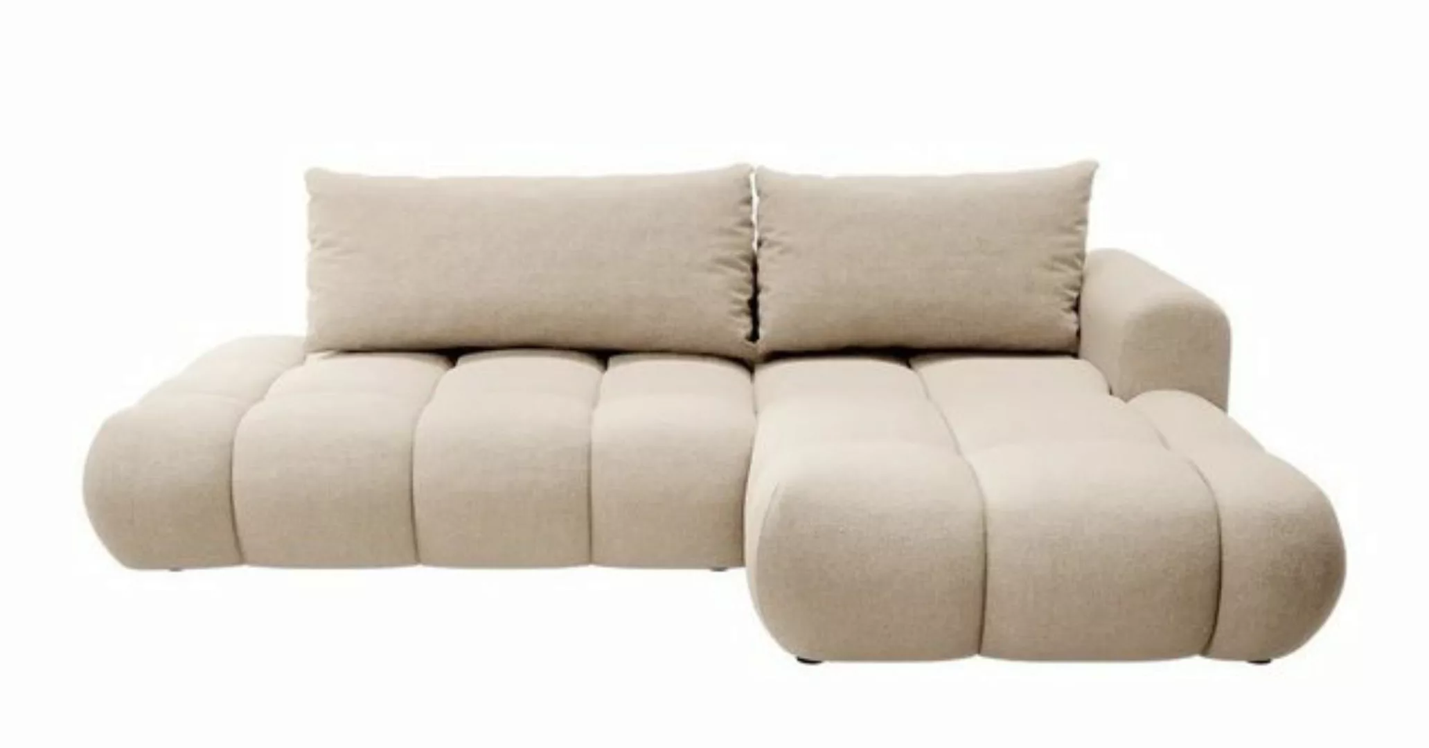 DB-Möbel Ecksofa "OMBRE" mit Schlaffunktion, Chenille-Bezug. Sofa vom Herst günstig online kaufen