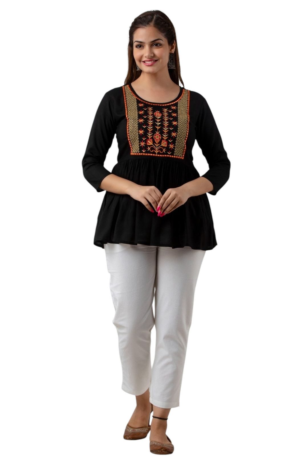 PfauGermany Blusentop Embroiderd günstig online kaufen