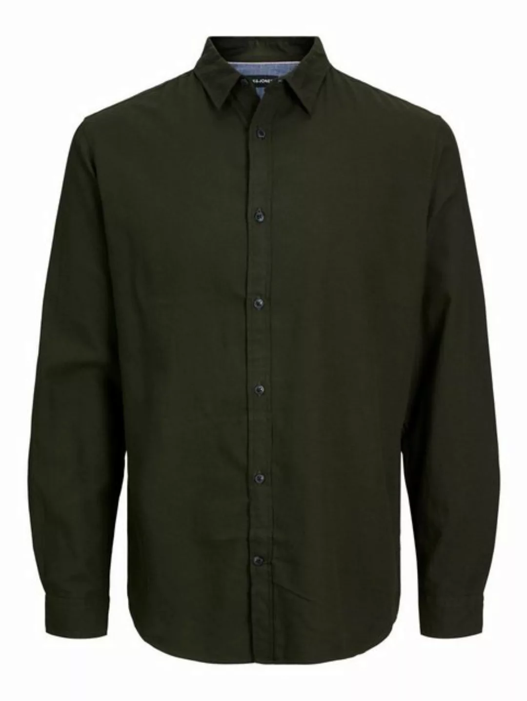 Jack & Jones Langarmhemd Hemd Slim Fit JJEGINGHAM JJEGINGHAM TWILL SHIRT L/ günstig online kaufen