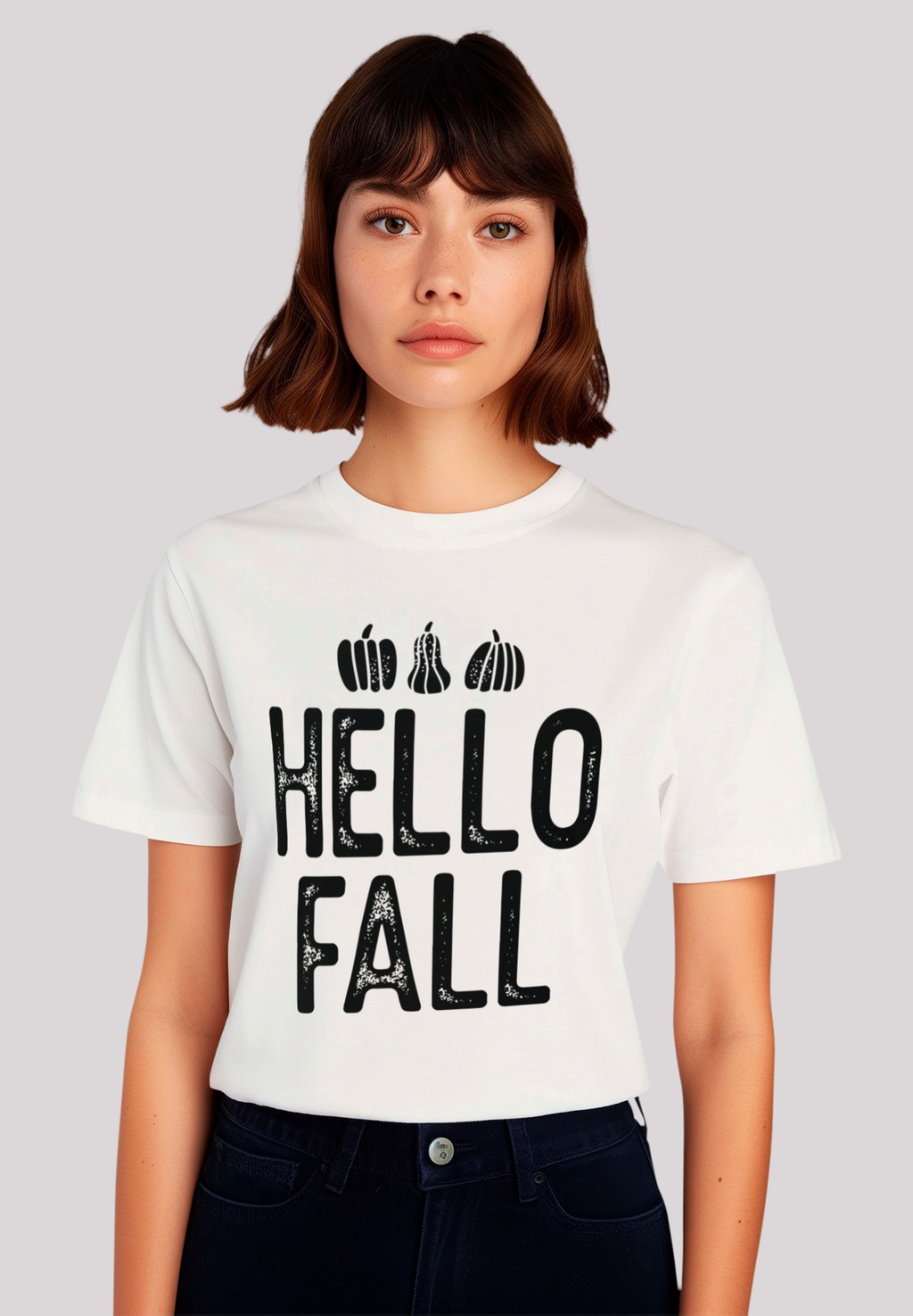 F4NT4STIC T-Shirt "Hello Fall Herbst", Premium Qualität, Halloween, Herbst günstig online kaufen