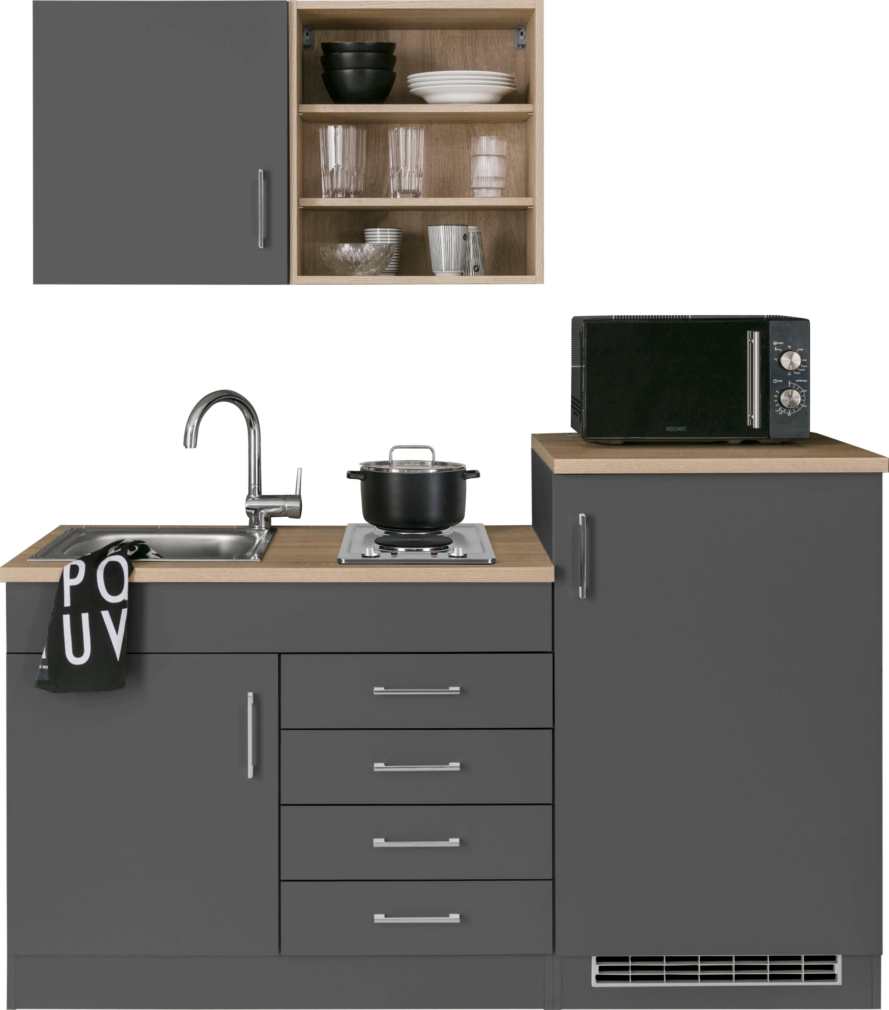 KOCHSTATION Pantryküche KS-Mali, Breite 160 cm, günstig online kaufen