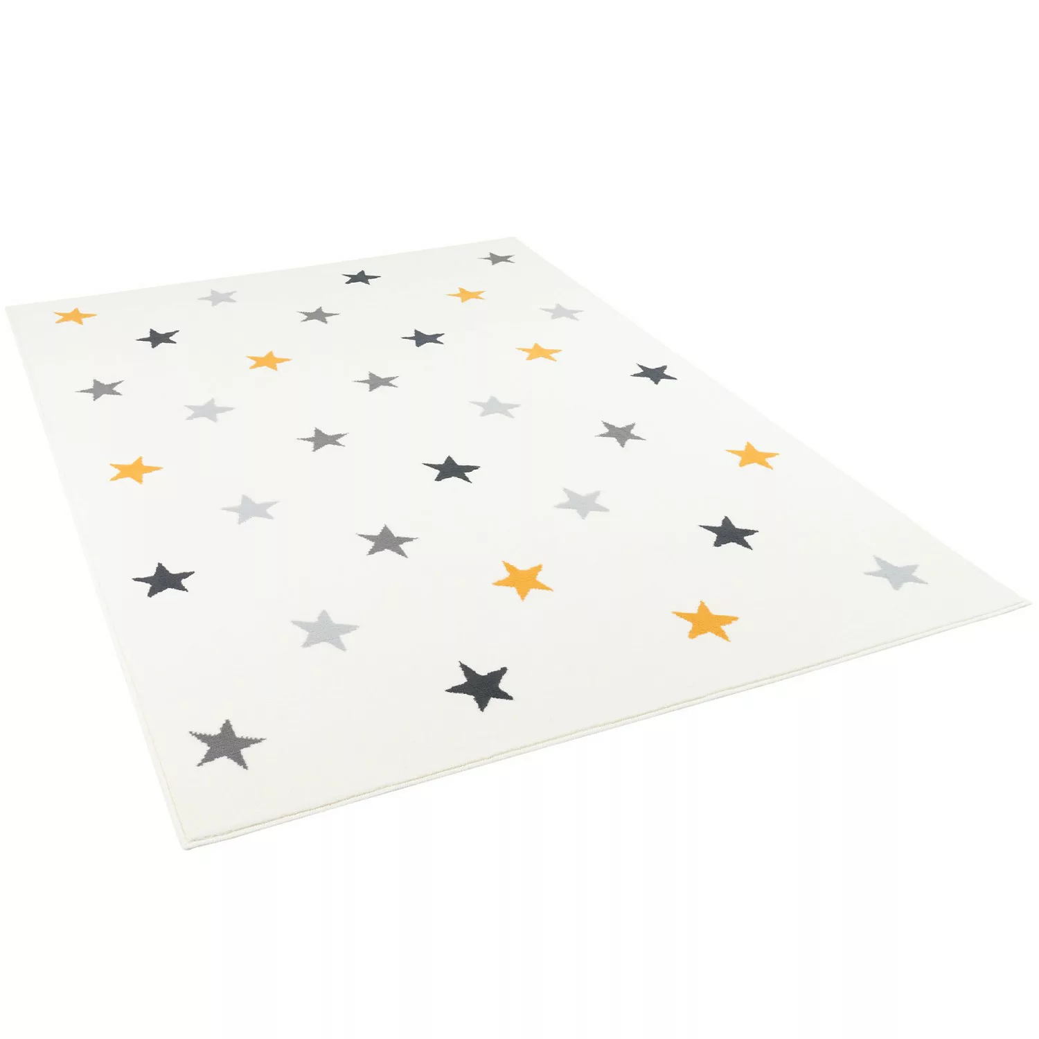 Pergamon Kinder und Jugend Teppich Trendline Sterne Mix Creme 120x170cm günstig online kaufen