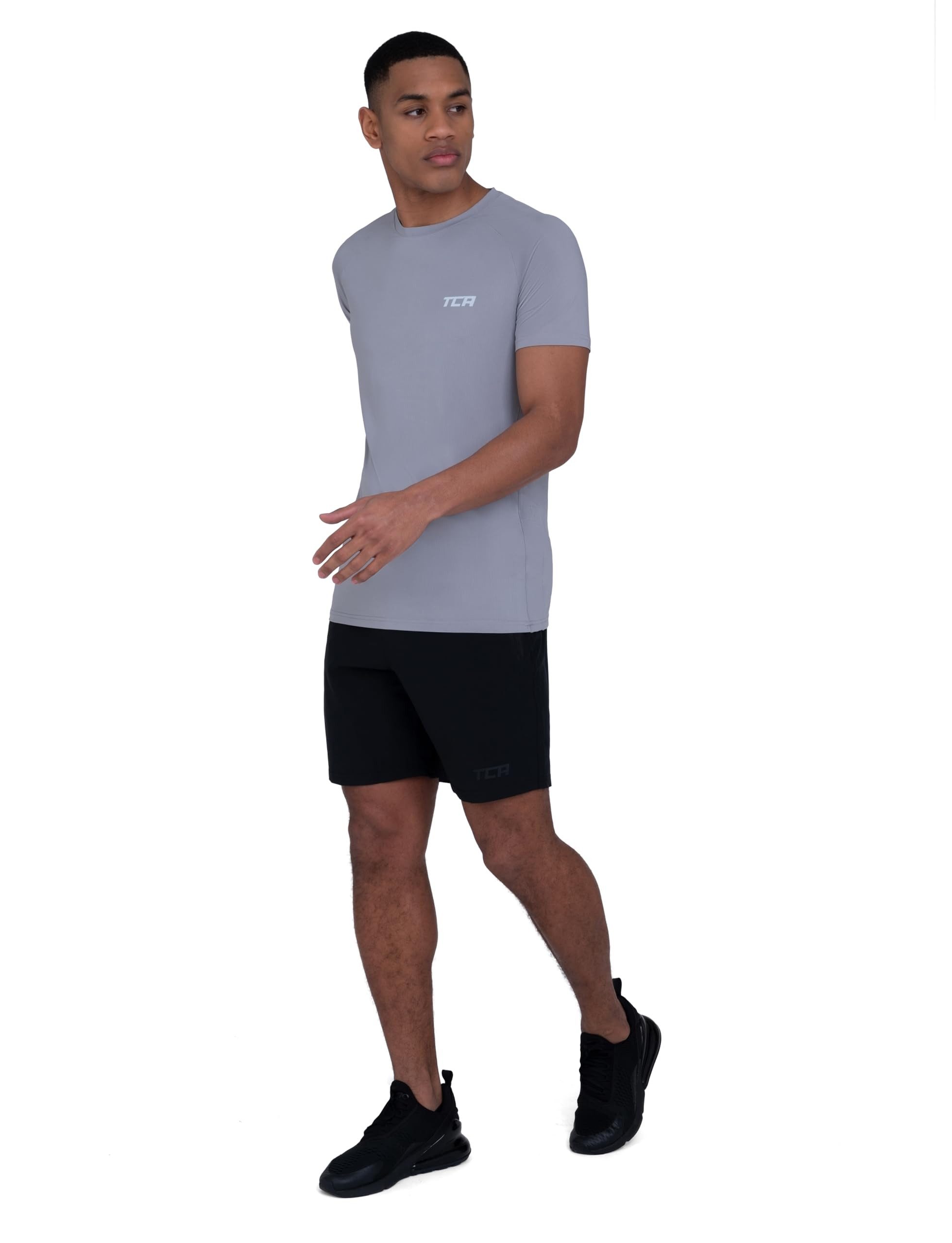 TCA Trainingsshirt TCA Herren Stamina Laufshirt/Trainingsshirt günstig online kaufen