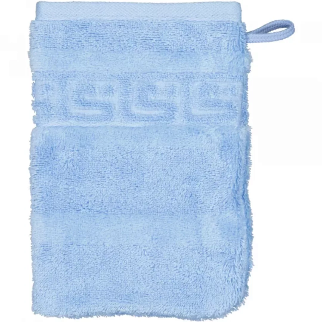 CaWö Waschhandschuh  1001 - blau - 100% Baumwolle - 16 cm - Heimtextilien > günstig online kaufen