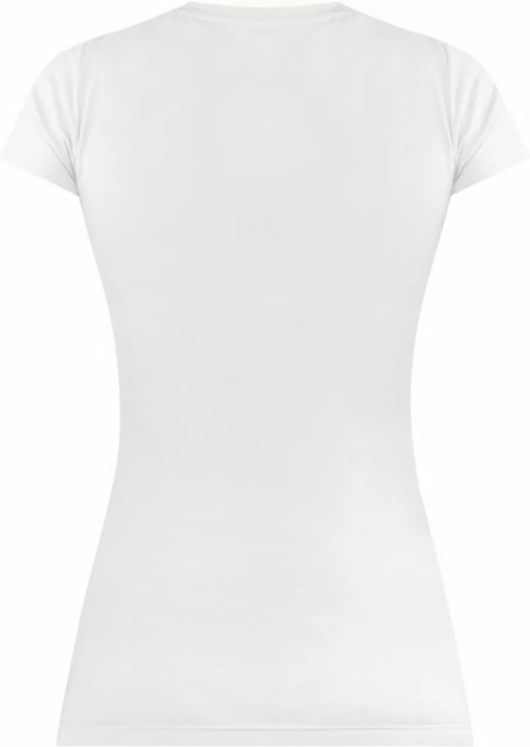 normani Kurzarmshirt Figurbetontes T-Shirt mit V-Ausschnitt Siena Damen Bas günstig online kaufen