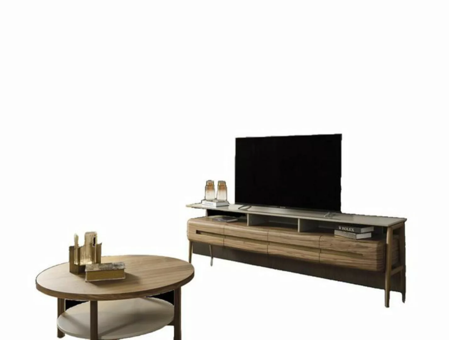 JVmoebel TV-Schrank RTV Lowboard TV Ständer Wohnwand Sideboard Schrank Holz günstig online kaufen