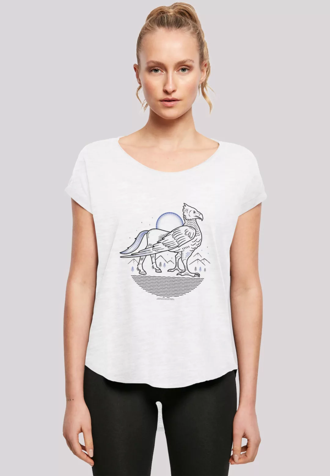 F4NT4STIC T-Shirt "Harry Potter Buckbeak Line Art", Print günstig online kaufen