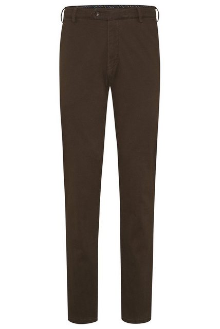 MEYER Chinohose Micro Print Baumwoll Twill Chino (1-tlg) günstig online kaufen