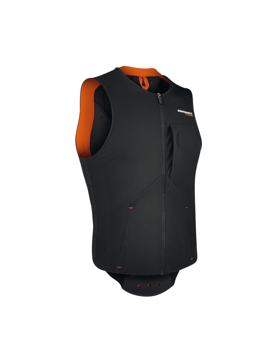 Komperdell Rückenprotektor mit Weste Pro Vest MEN black-orange Protektorvar günstig online kaufen