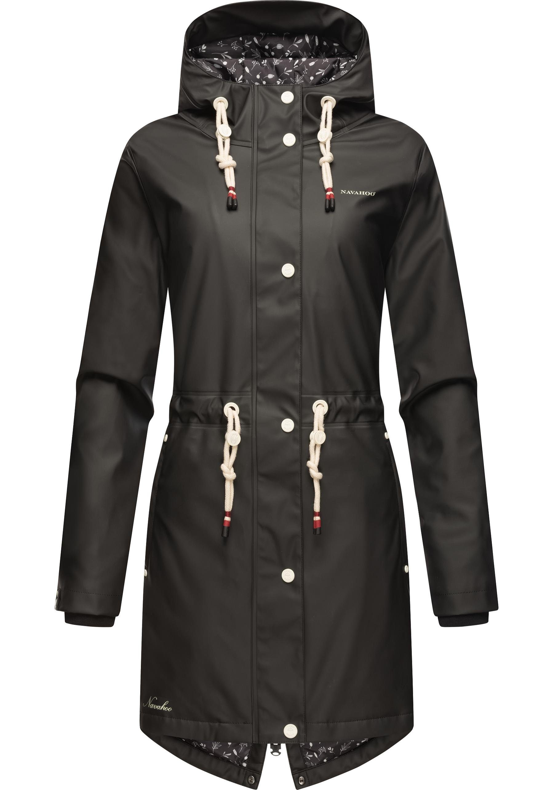 Navahoo Regenjacke "Flower of Ocean", mit Kapuze, Wasserdichter Damen Outdo günstig online kaufen
