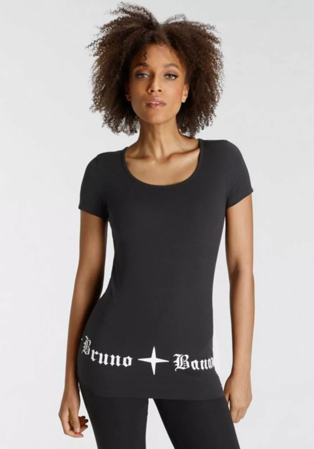 Bruno Banani T-Shirt Druck an der Hüfte NEUE KOLLEKTION günstig online kaufen