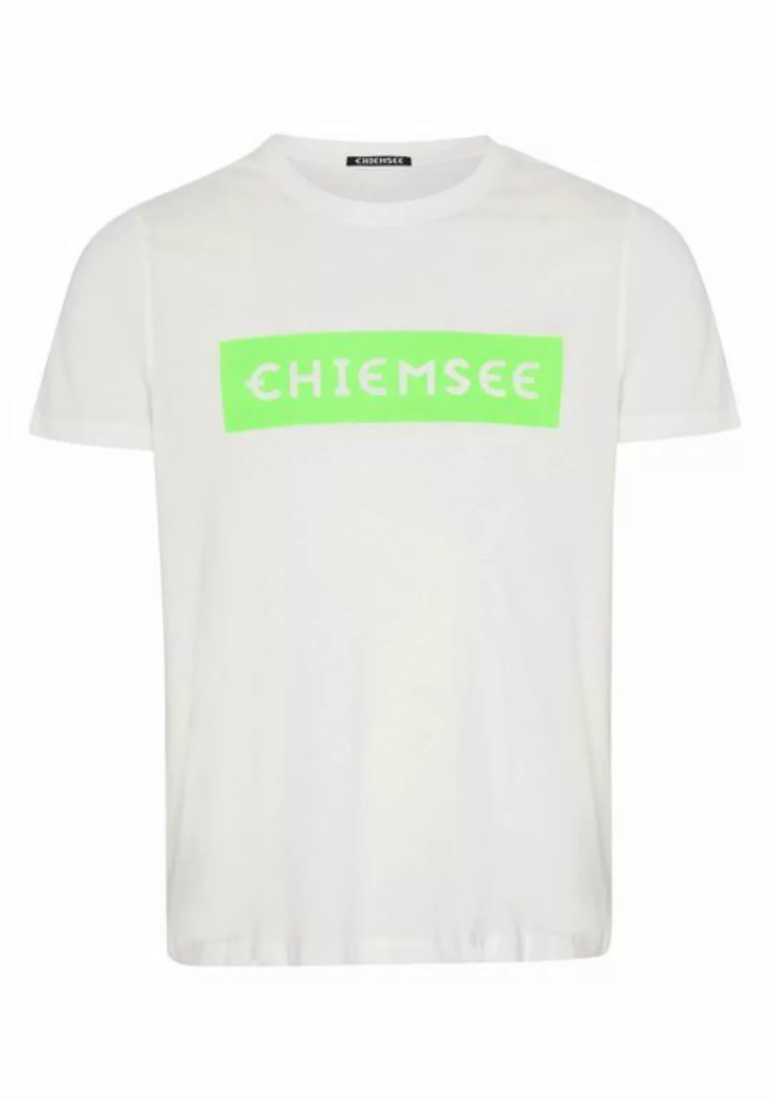 Chiemsee Print-Shirt T-Shirt mit plakativem Markenschriftzug 1 günstig online kaufen