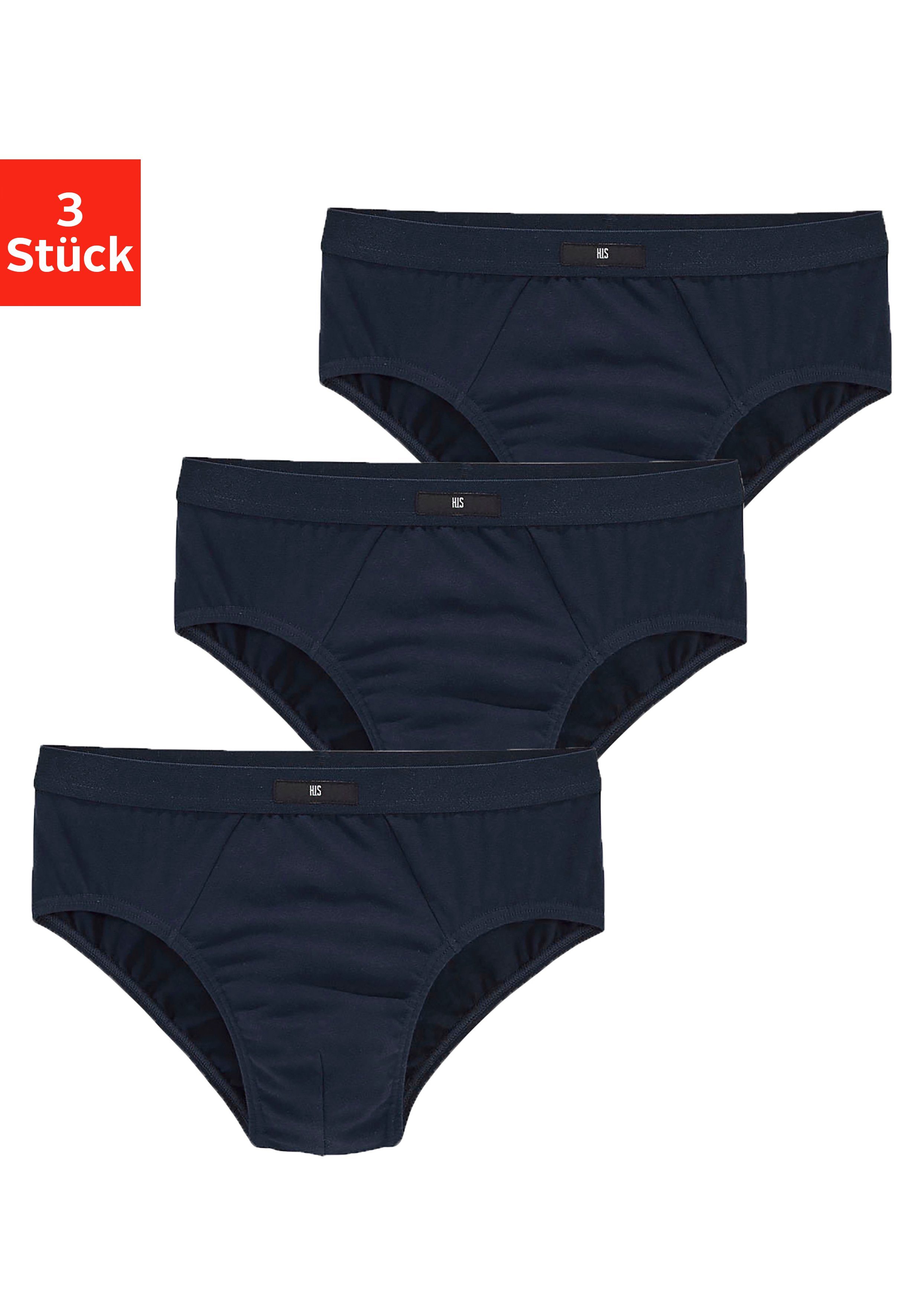 H.I.S Slip (Packung, 3-St) ohne Seitennaht günstig online kaufen