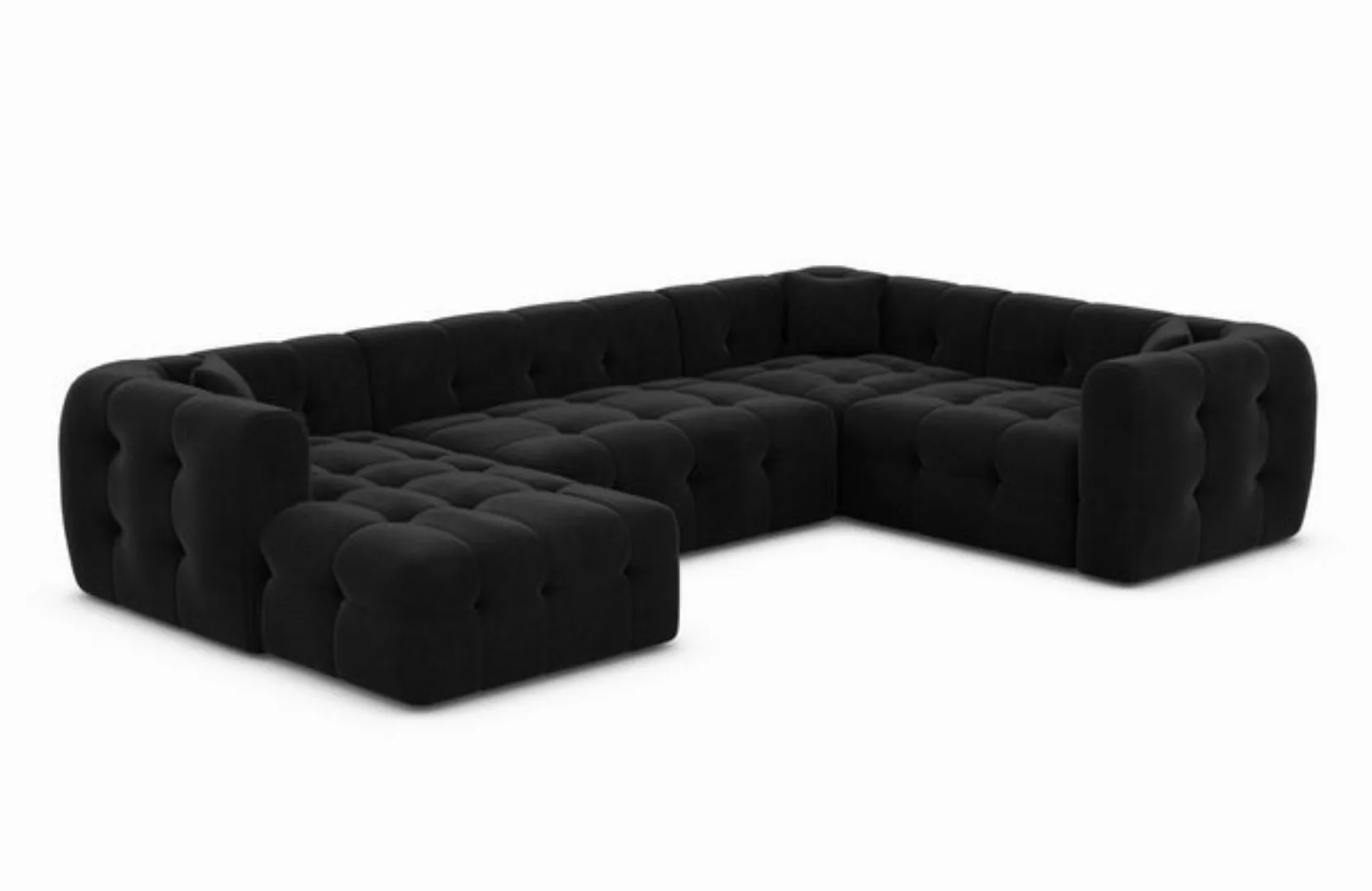 Sofa Dreams Wohnlandschaft Polster Sofa Lounge Wohnlandschaft Couch Stoff S günstig online kaufen