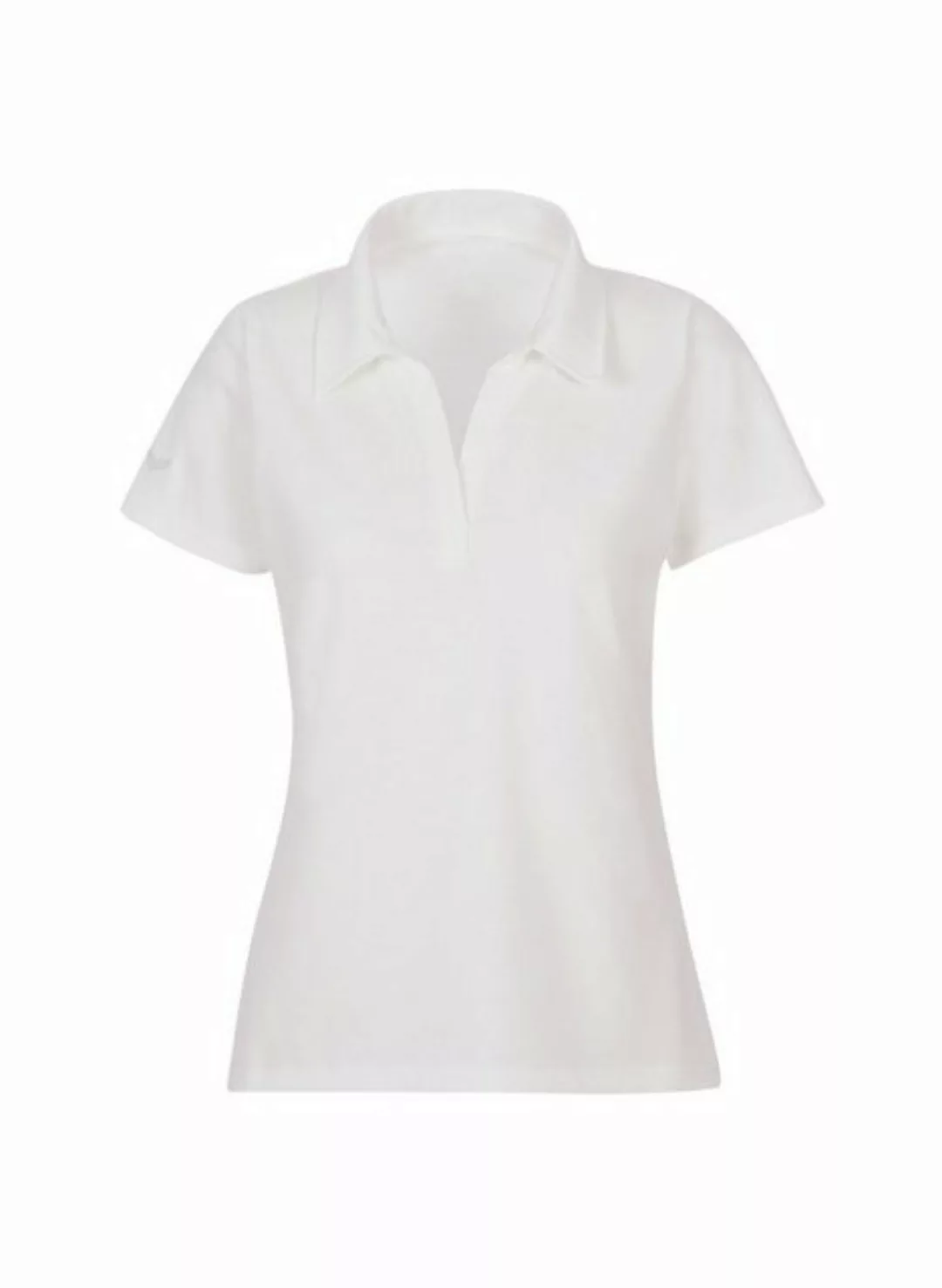 Trigema Poloshirt TRIGEMA Poloshirt ohne Knopfleiste (1-tlg) günstig online kaufen