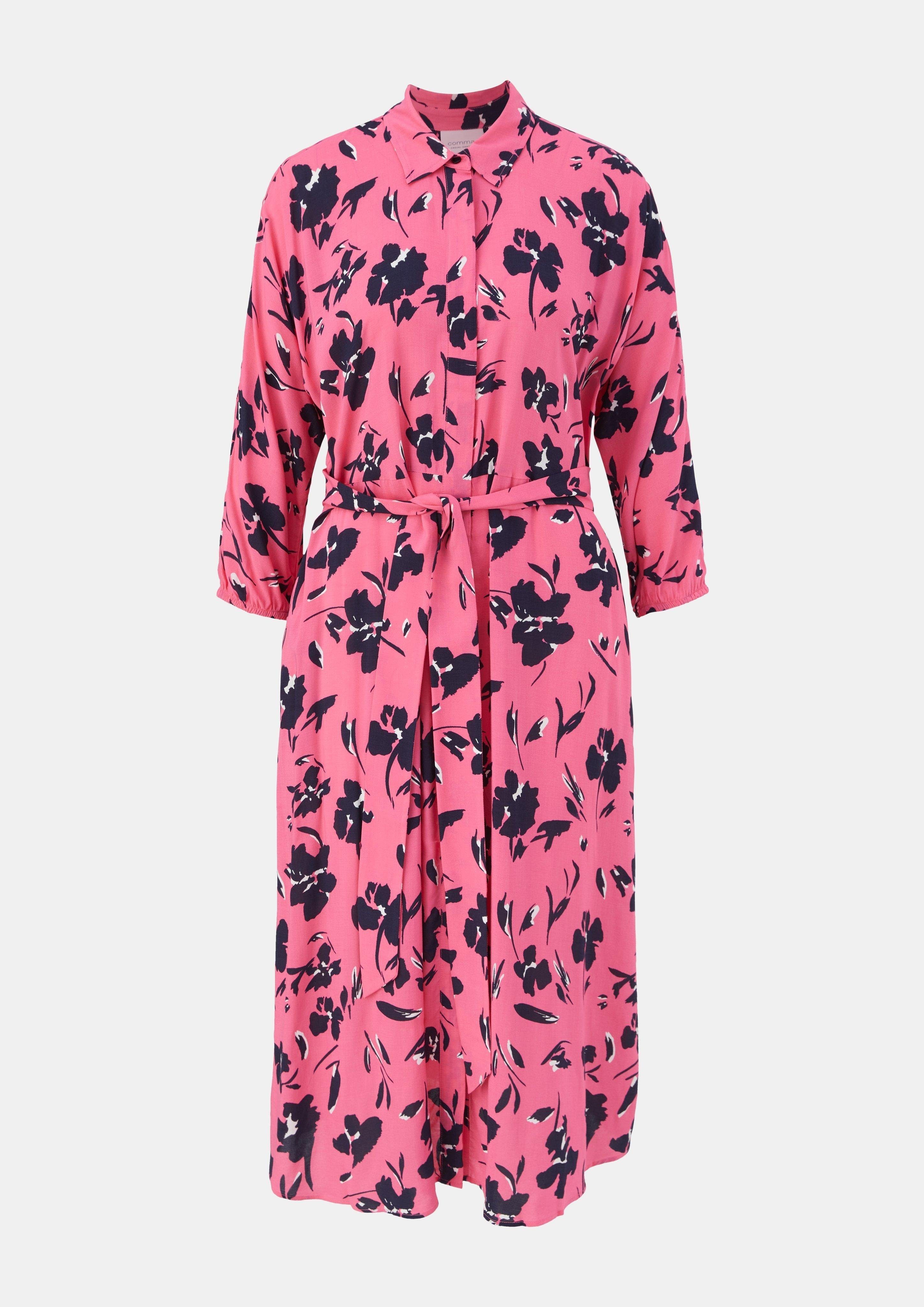 comma casual identity Maxikleid Midi-Kleid mit günstig online kaufen