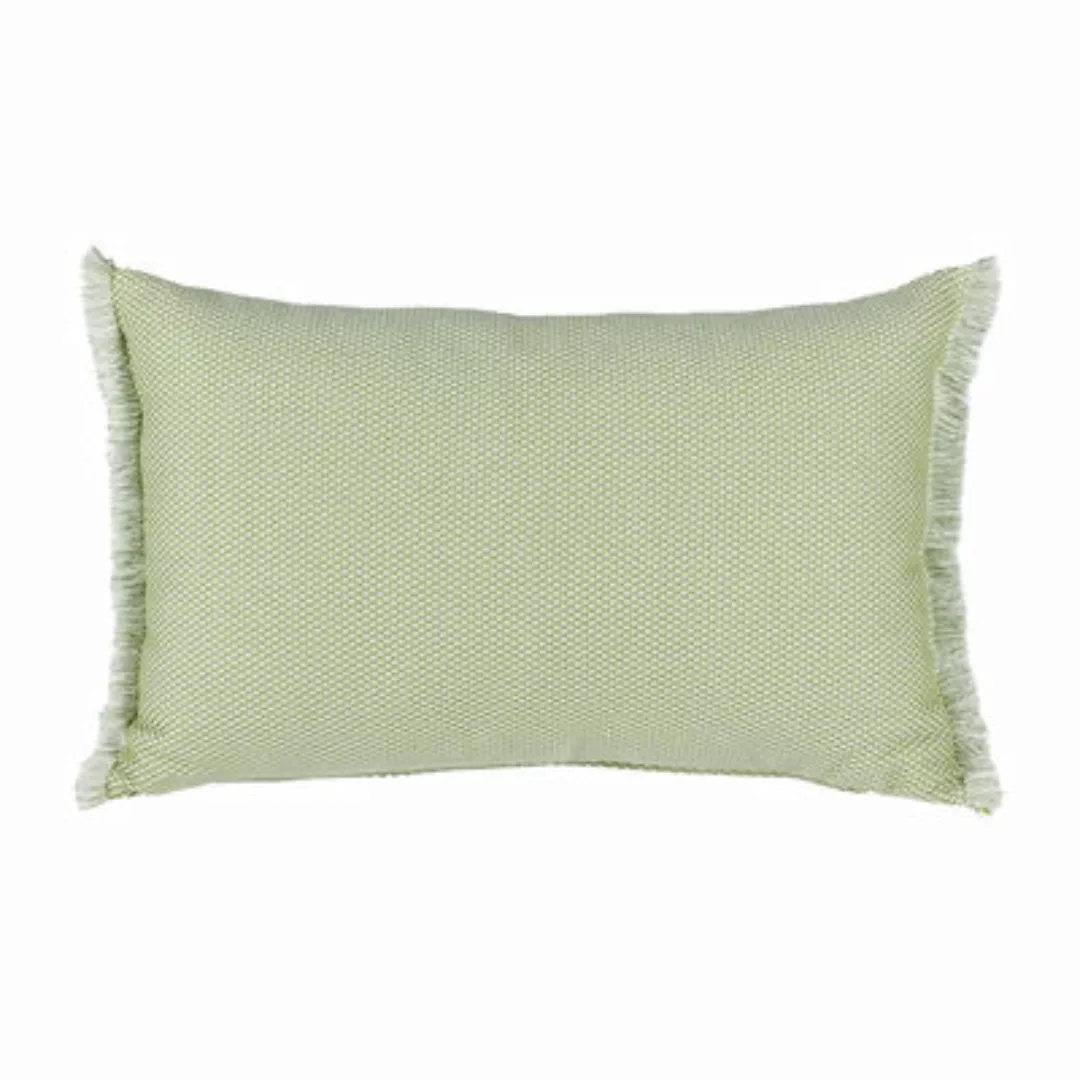 Outdoor-Kissen Evasion textil grün / 68 x 44 cm - Fermob - Grün günstig online kaufen
