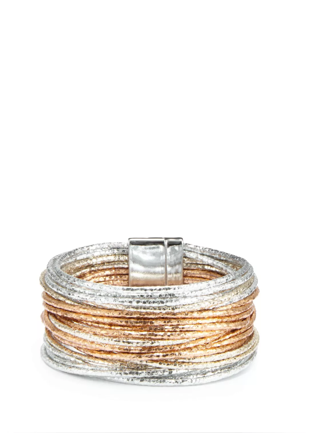 LASCANA Wickelarmband, Magnetarmband im Layer-Look günstig online kaufen