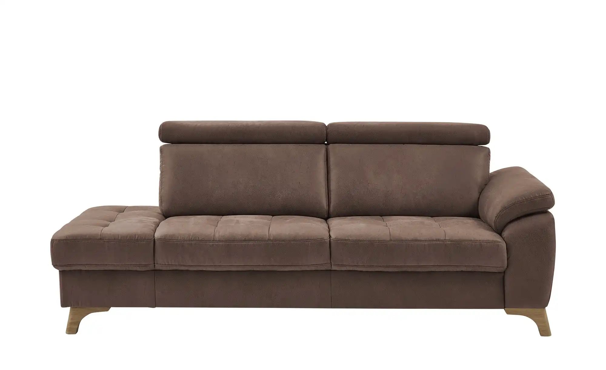 meinSofa Recamiére  Chloris ¦ braun ¦ Maße (cm): B: 221 H: 107 T: 102 Polst günstig online kaufen