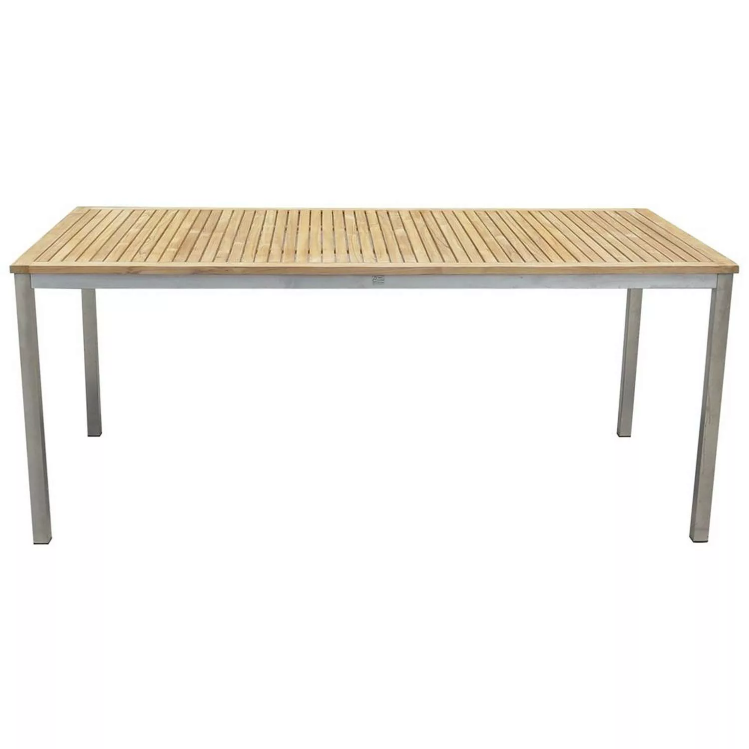 Teakholz Tisch DESSAU-120 Gartentisch B/H/T ca. 180x75x90cm günstig online kaufen