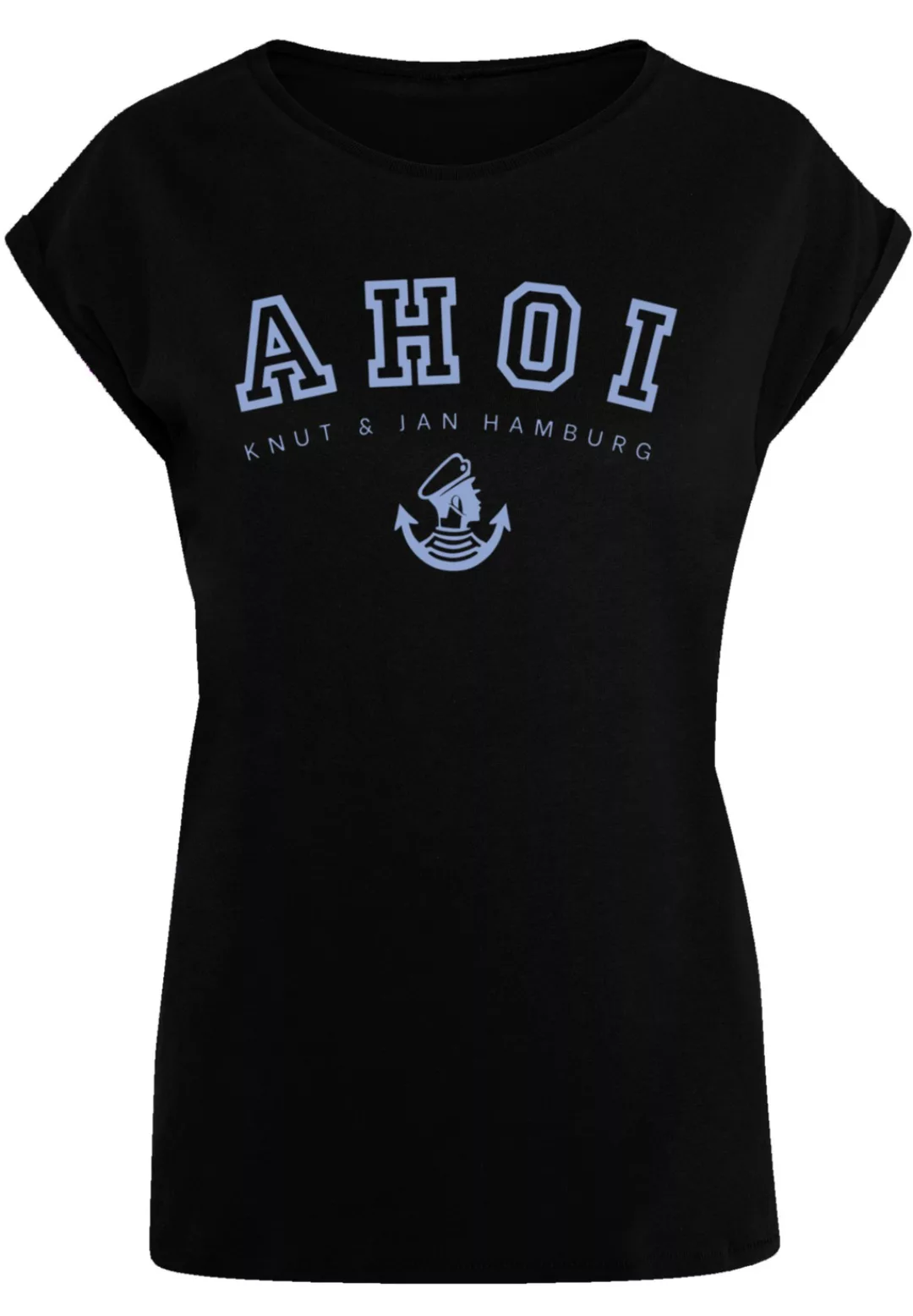 F4NT4STIC T-Shirt "Ahoi Knut & Jan Hamburg", Print günstig online kaufen