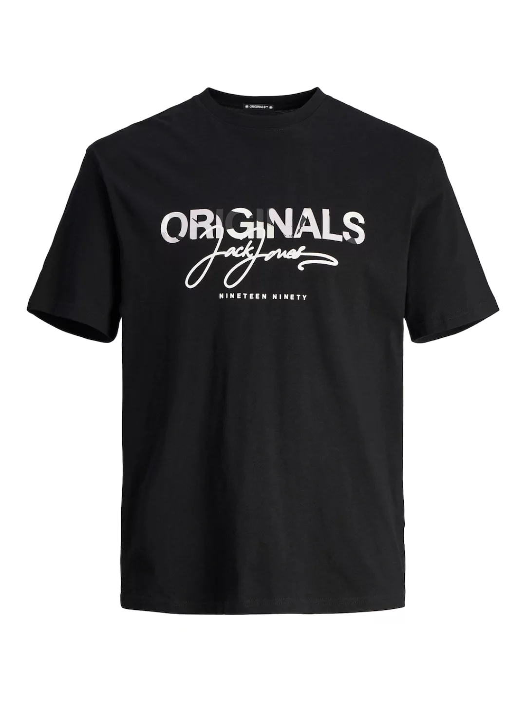 Jack & Jones T-Shirt "JORARUBA AOPBRANDING TEE SS CREW NECK LN" günstig online kaufen
