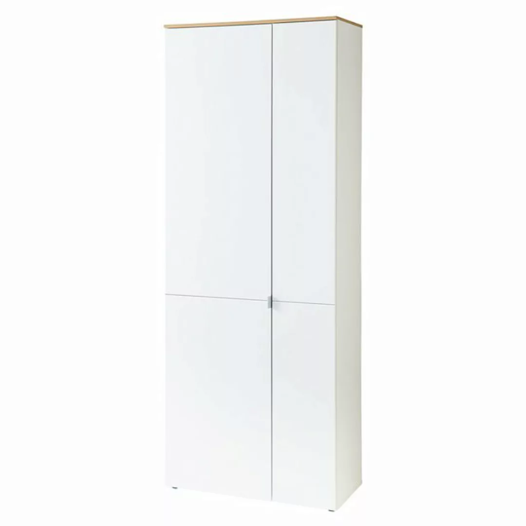 Lomadox Schuhschrank BLISS-36 weiß matt Flurschrank Schrank Garderobe 78x20 günstig online kaufen