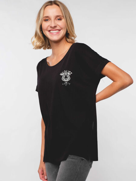 Damen T-shirt Wildlife Matters Tiger Bio-baumwolle/modal günstig online kaufen