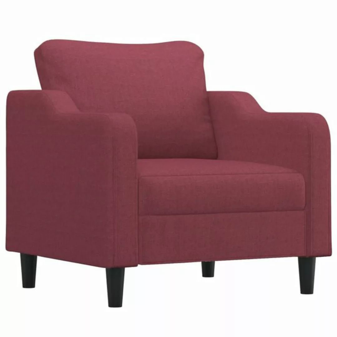 vidaXL Sofa Sessel Weinrot 60 cm Stoff günstig online kaufen