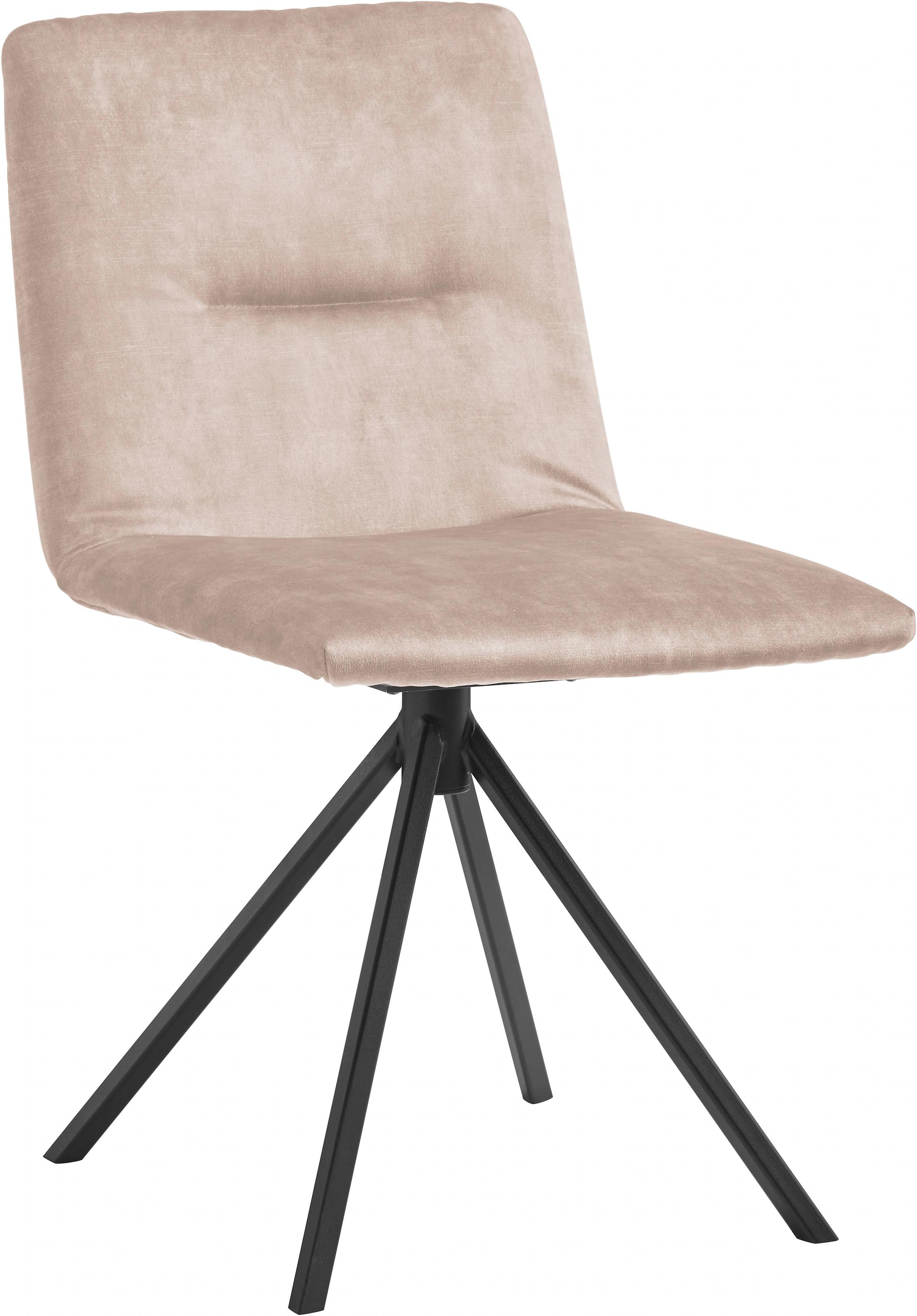 Musterring Polsterstuhl "JustB SP500", 1 St., Veloursstoff, ohne Armlehne, günstig online kaufen
