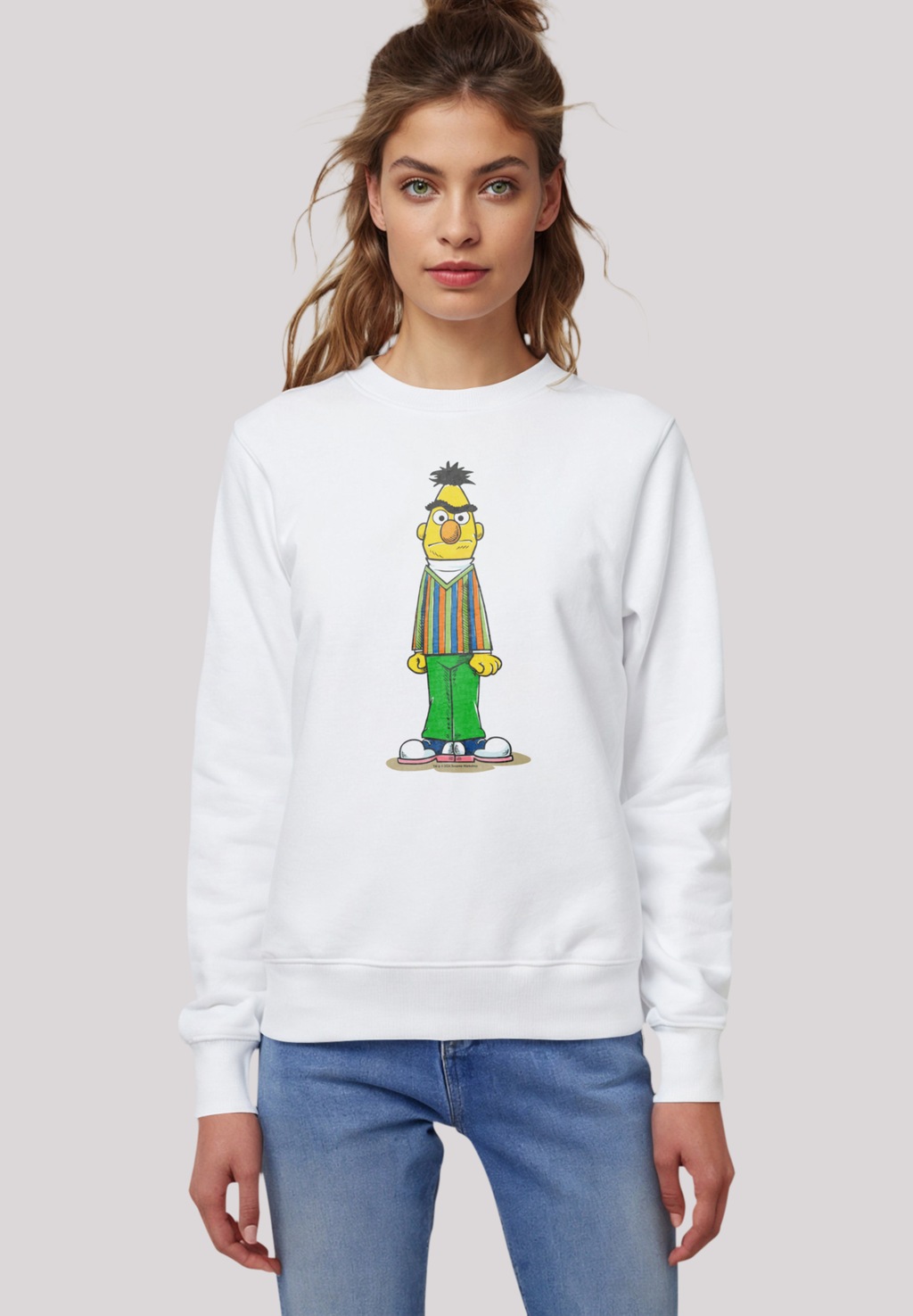 F4NT4STIC Sweatshirt "Sesamstraße Bert Angrie", Premium Qualität günstig online kaufen