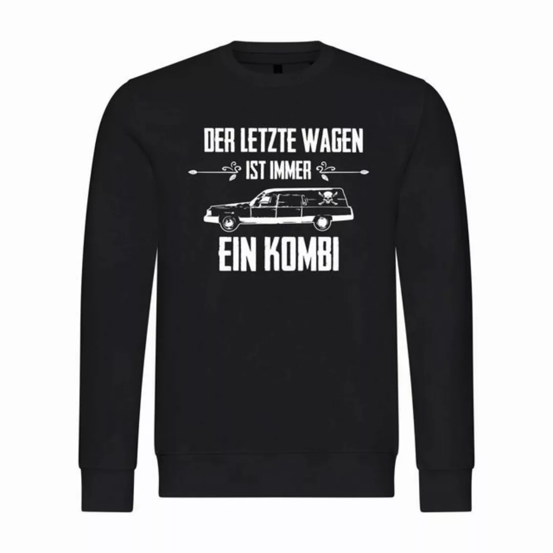 deinshirt Kapuzenpullover Herren Pullover Der letzte Wagen ist immer ein KO günstig online kaufen