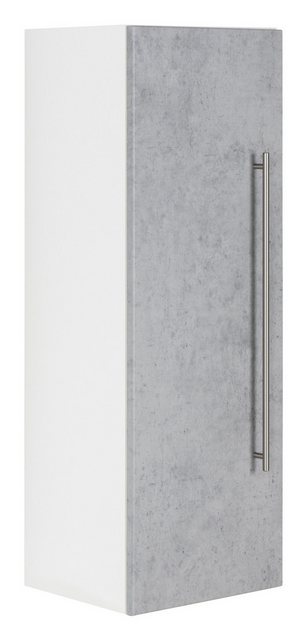 Magnolia Home Hochschrank Hochschrank SANTINI 100cm weiss matt mit Tür Beto günstig online kaufen