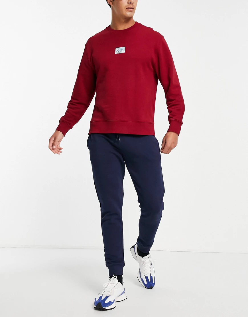 Topman – Jogginghose in Marineblau, Kombiteil günstig online kaufen