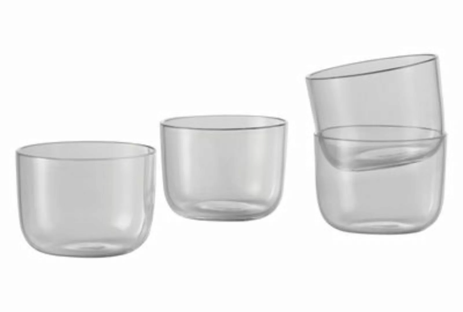 Glas Corky glas transparent 4er Set - Muuto - Transparent günstig online kaufen