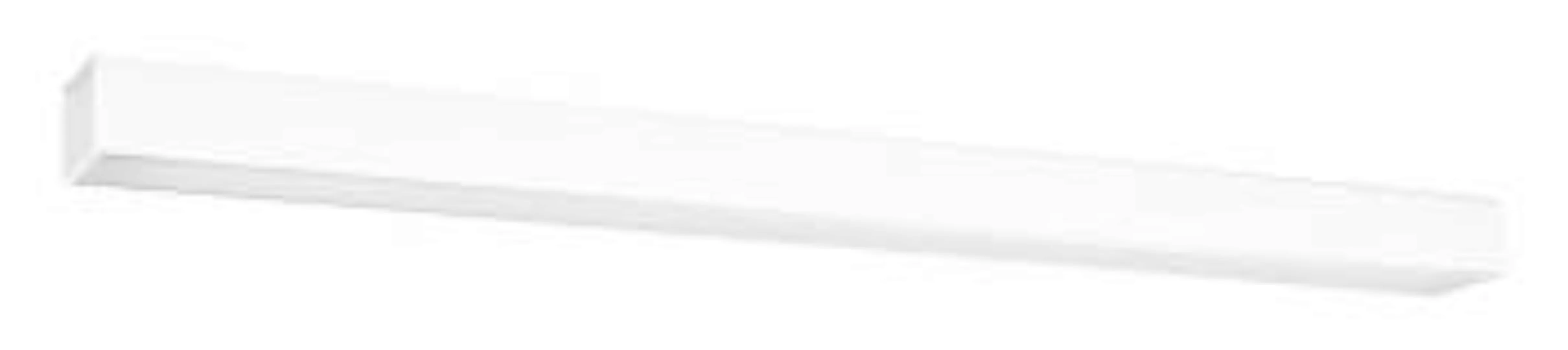 LED Deckenleuchte Weiß Metall 90 cm lang flach 4000 K günstig online kaufen