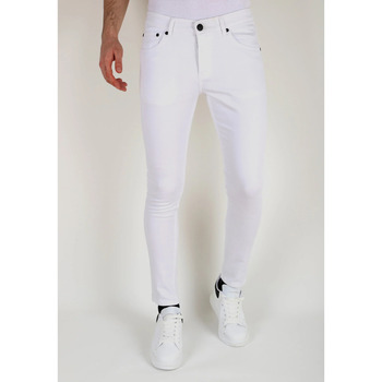 Mario Morato  Slim Fit Jeans Neat White Slim Jeans Mit Stretch günstig online kaufen