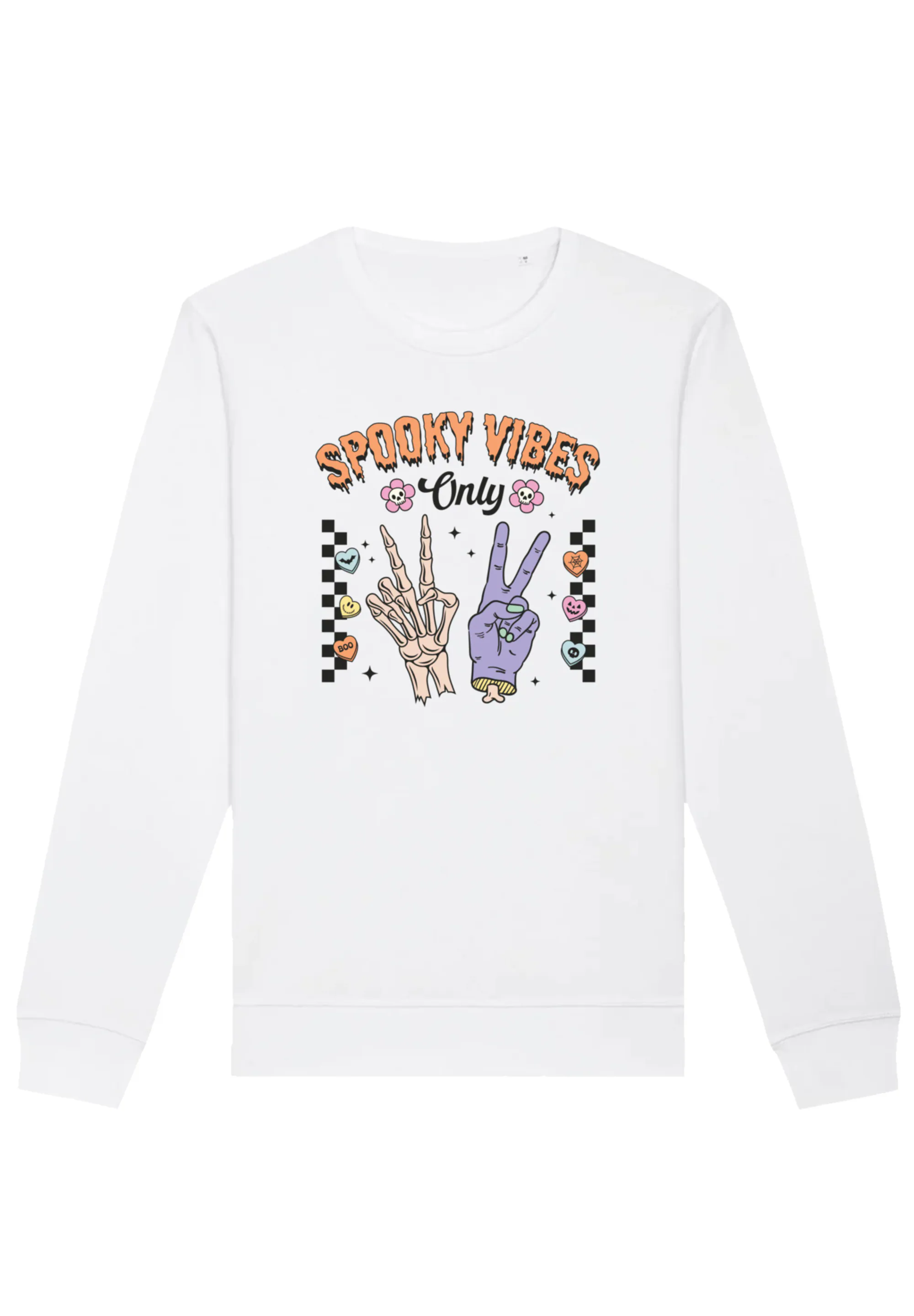 F4NT4STIC Sweatshirt "Retro Halloween Spooky Vibes Only", Premium Qualität günstig online kaufen