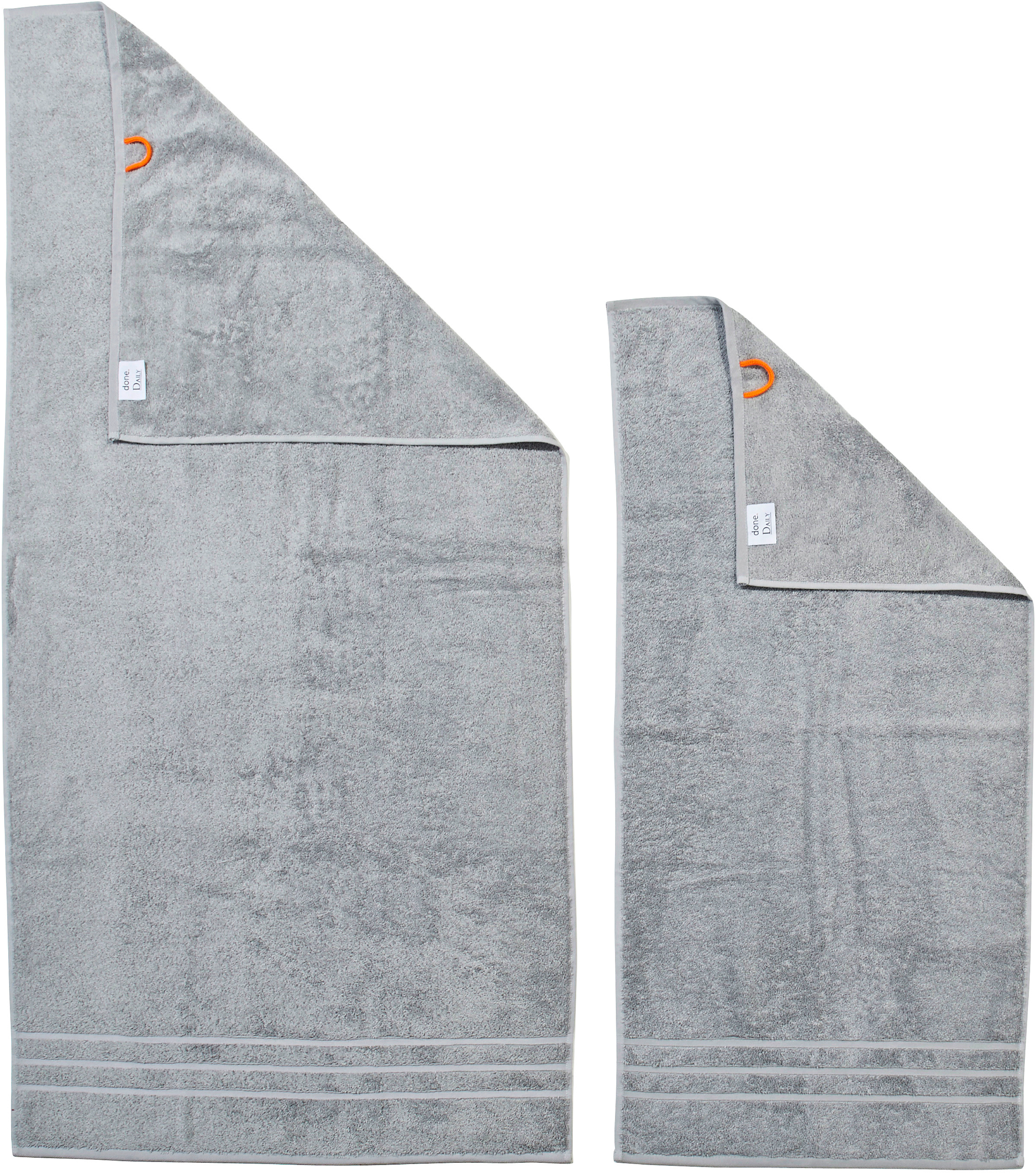 done.® Handtuch Set Daily Uni, Walkfrottier günstig online kaufen