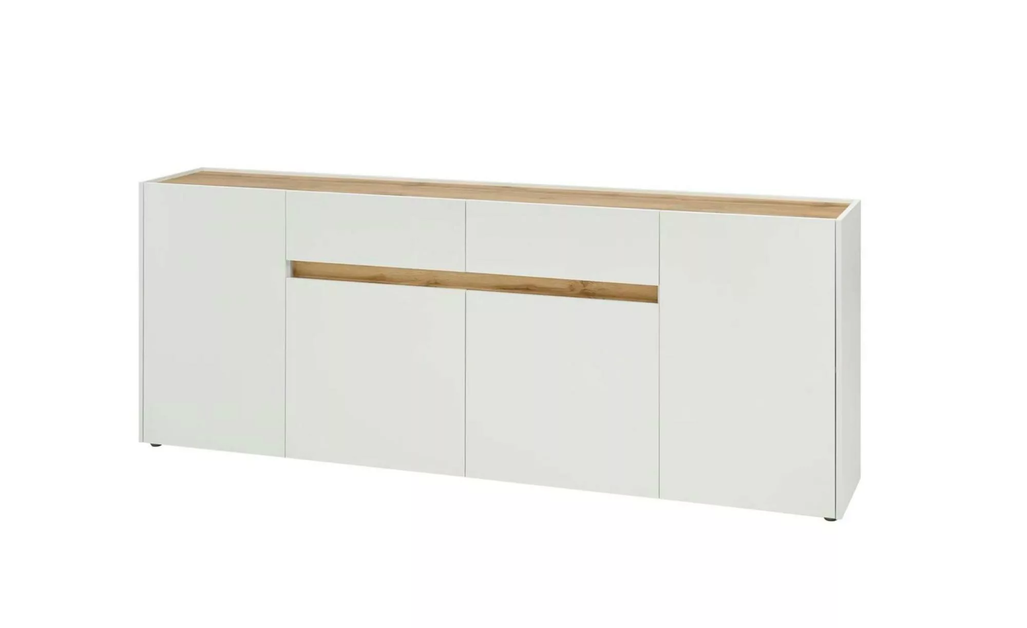 Sideboard   Cande ¦ grau ¦ Maße (cm): B: 220 H: 40 Kommoden & Sideboards > günstig online kaufen