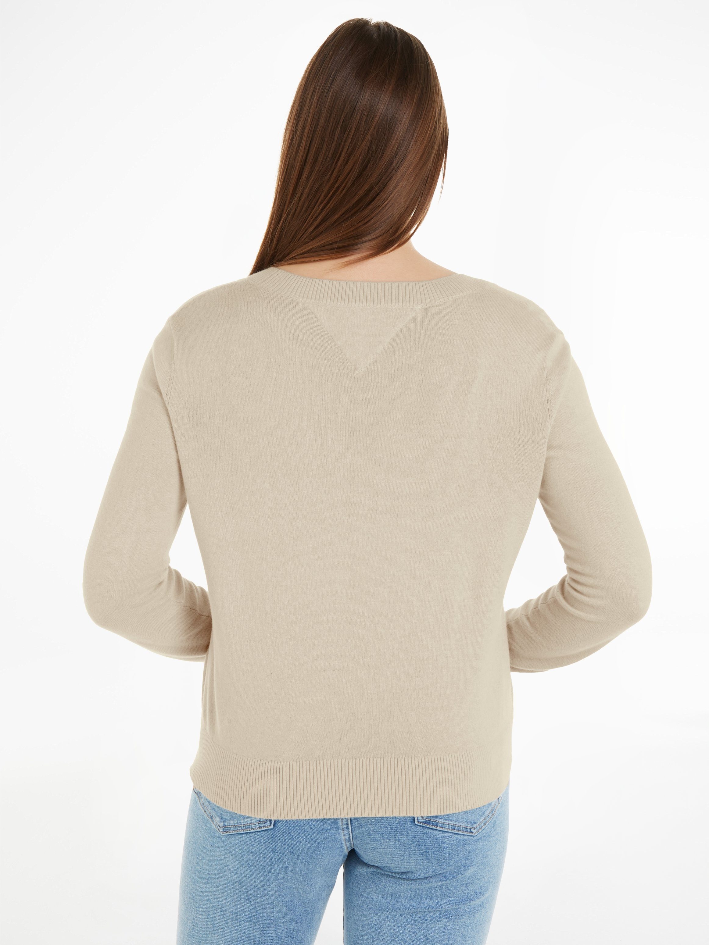 Tommy Jeans V-Ausschnitt-Pullover TJW ESSENTIAL VNECK günstig online kaufen