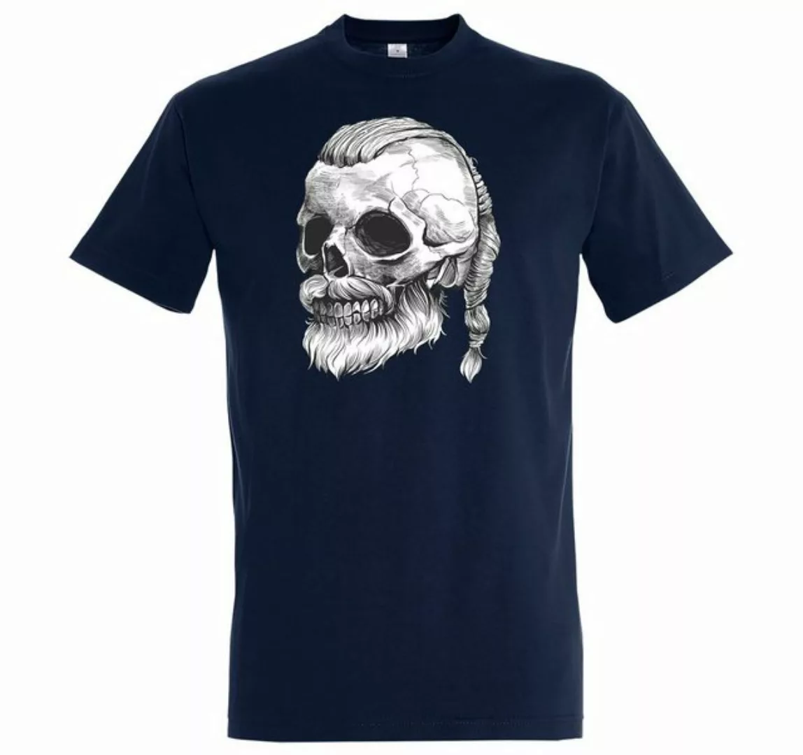 Youth Designz T-Shirt Viking Totenkopf Schädel Herren Shirt mit trendigem F günstig online kaufen