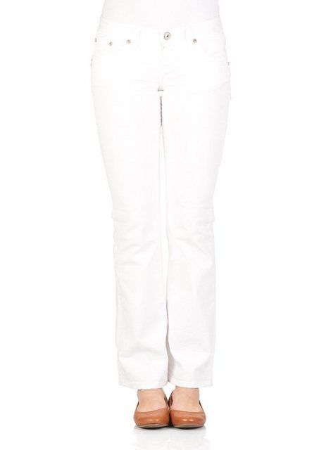 LTB Damen Jeans Valerie Bootcut - Weiß - White günstig online kaufen