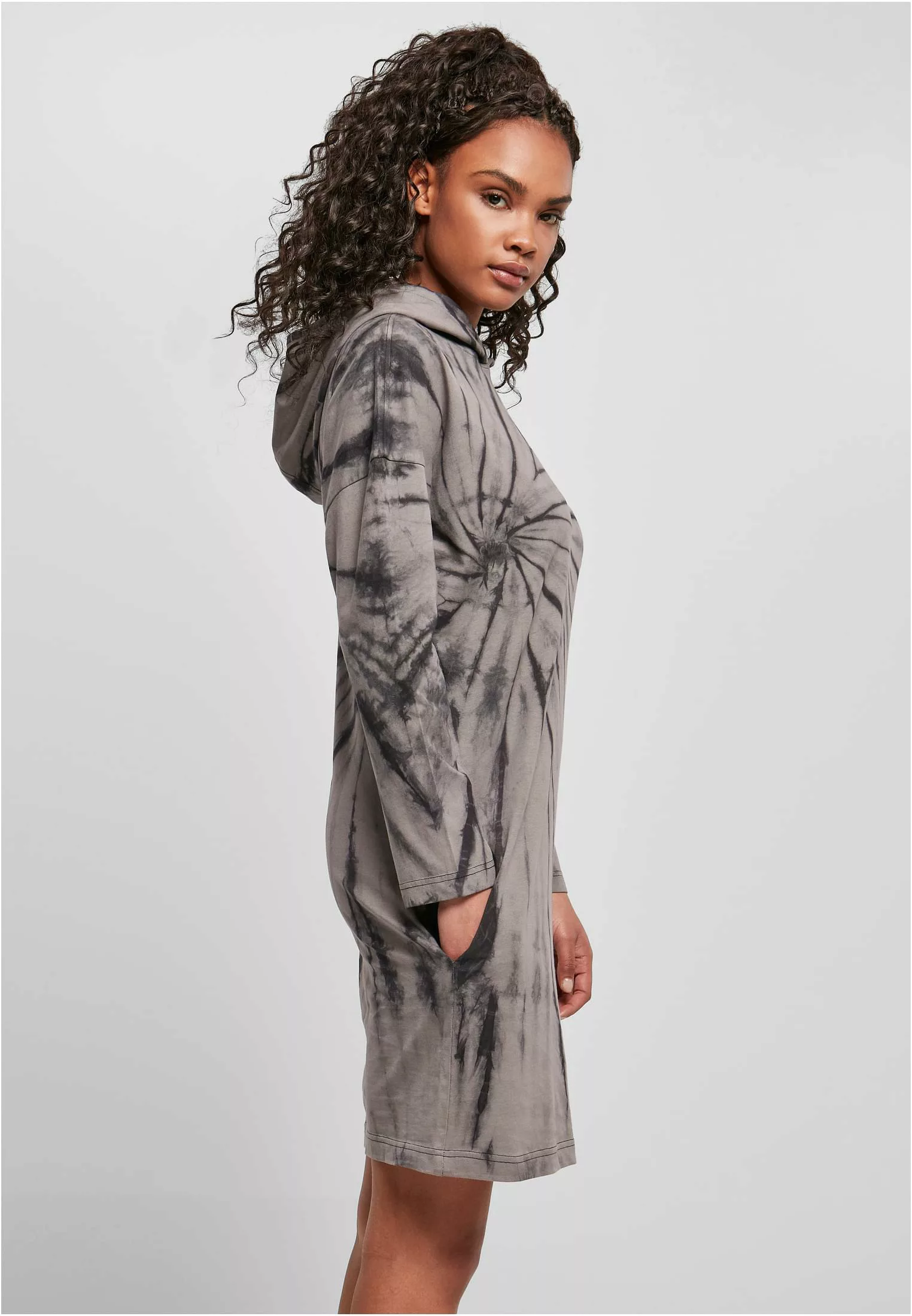 URBAN CLASSICS Shirtkleid "Urban Classics Damen Ladies Oversized Tie Dye Ho günstig online kaufen