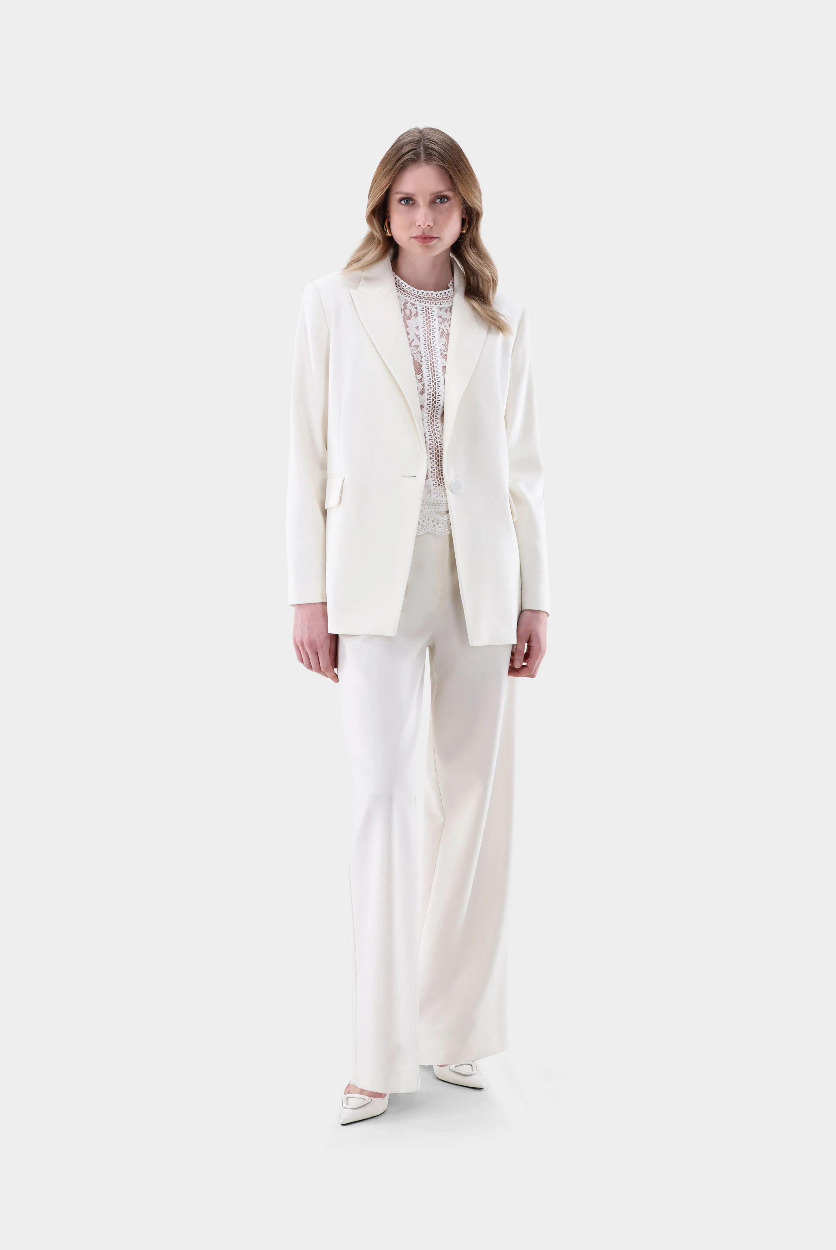 Blazer mit geradem Saum und Pattentaschen günstig online kaufen