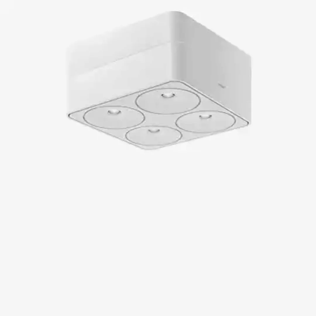 Nimbus Q Four Connect Deckenleuchte LED, mit gehäuse - weiß - 80° - inkl. b günstig online kaufen