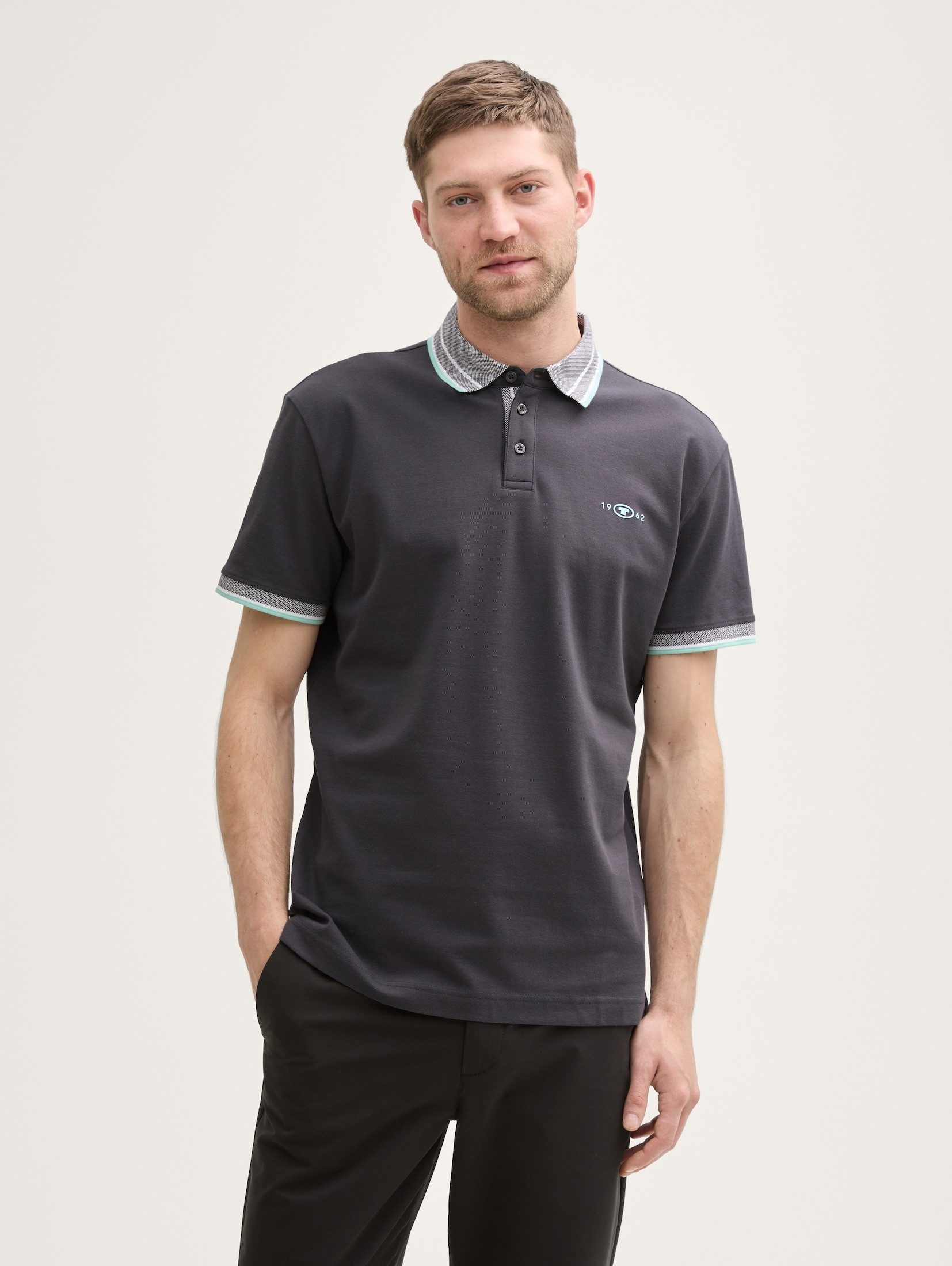 TOM TAILOR Poloshirt Poloshirt Kurzarmshirt mit günstig online kaufen