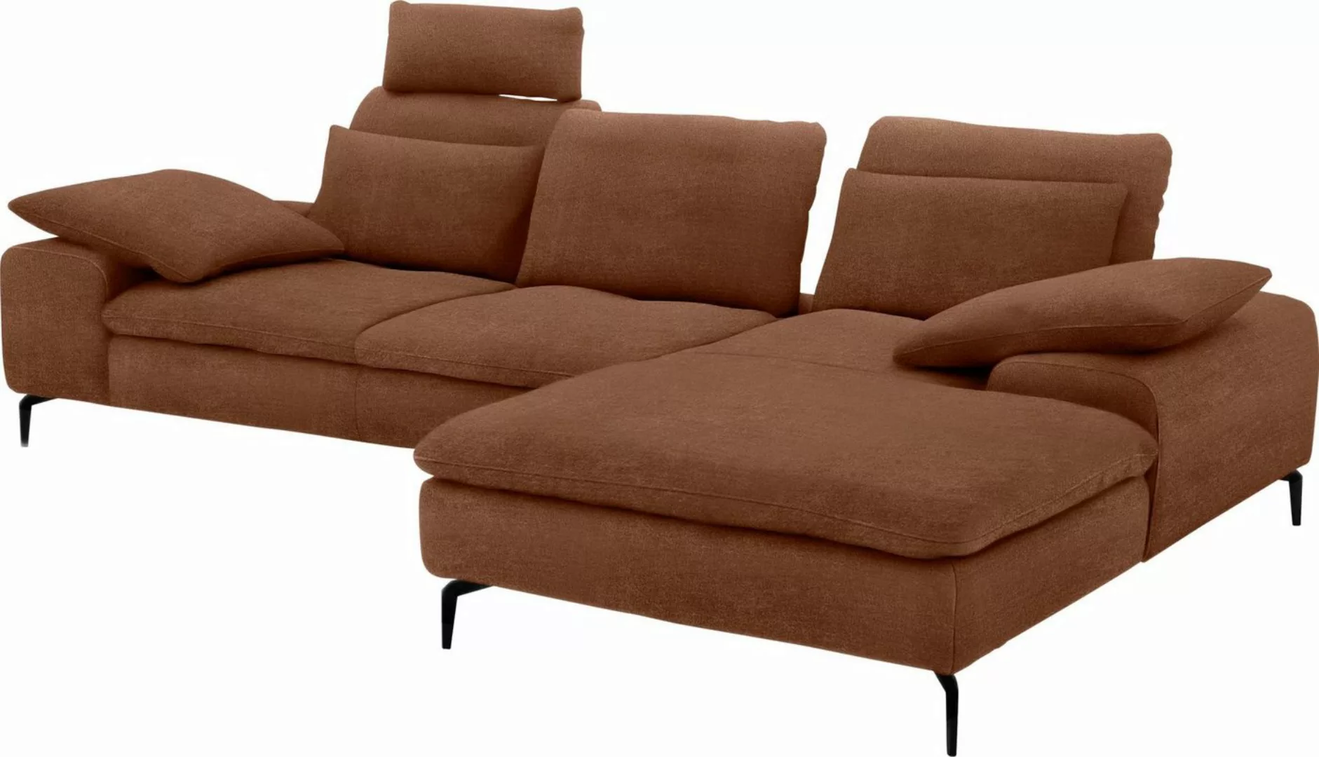 W.SCHILLIG Ecksofa "valentinoo", (Set), inklusive Hocker, mit Sitztiefenver günstig online kaufen