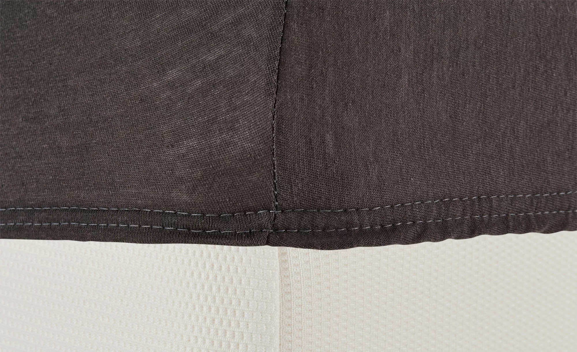 LAVIDA Jerseyspannbettlaken - grau - 50% Baumwolle + 50% Polyester - 140 cm günstig online kaufen
